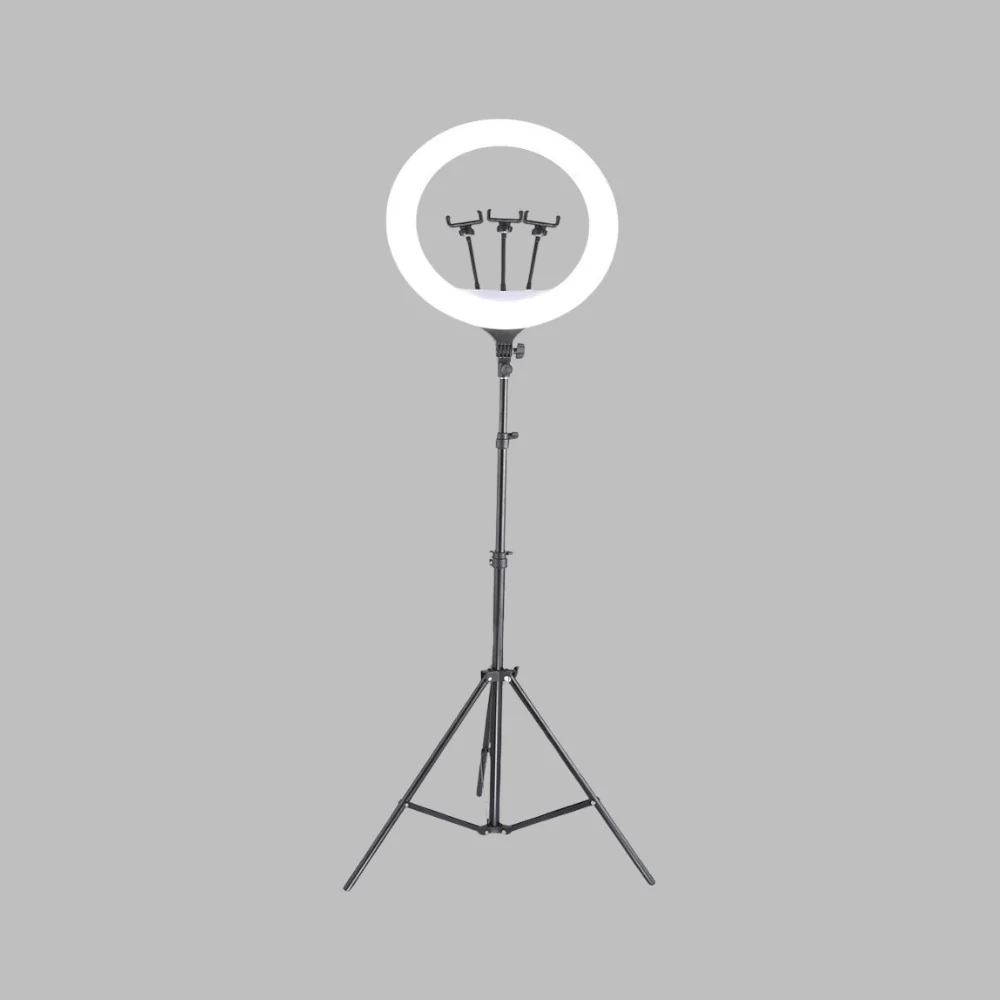 3 Colour 18 Inch LED Ring Light - Large - Image 2
