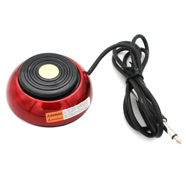 Heavy Duty 360 Steel Foot Pedal - Red - Image 2