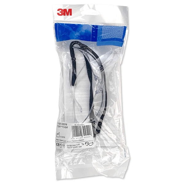3M Tora Safety Glasses / Goggles - EN166 Certified - Image 3