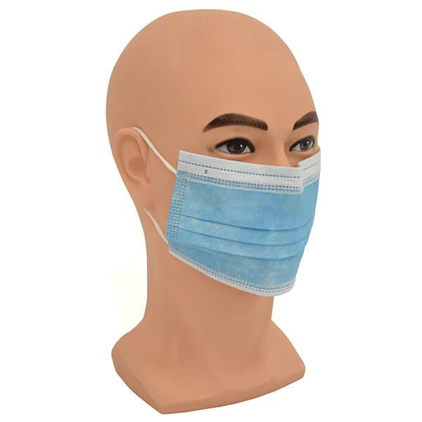 3ply Disposable Protective Face Covering - Mask (With Earloops) - Image 4