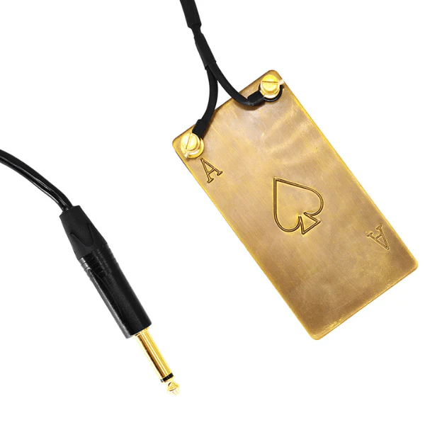 Ace of Spades Brass Foot Pedal - Image 2