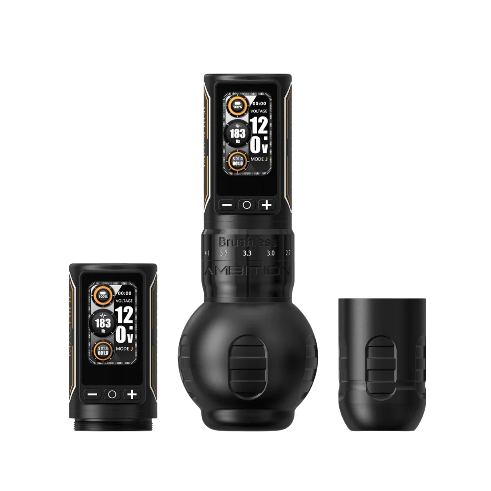 Ambition Ninja Max 280 Wireless Tattoo Machine - 2x Batteries - Image 5