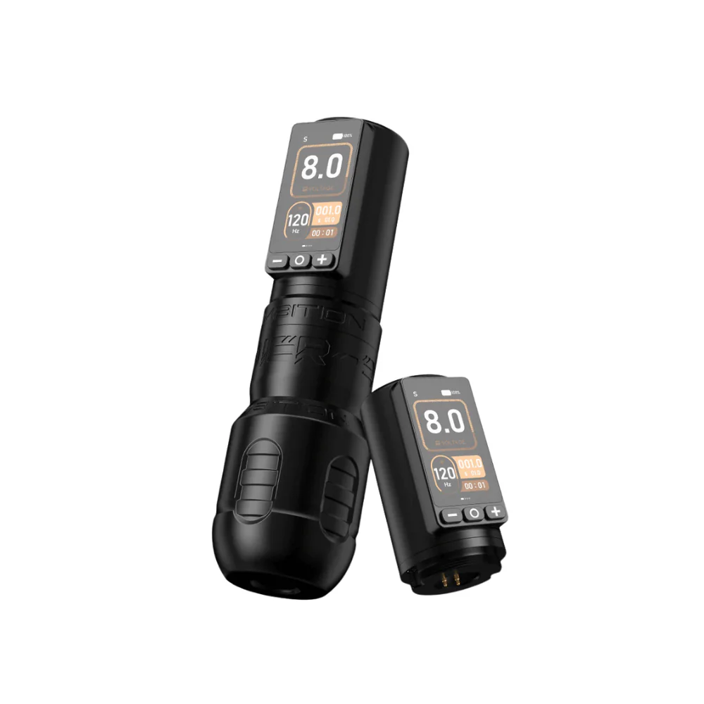 Ambition Soldier 270 Wireless Tattoo Machine - 2x Batteries - Image 5