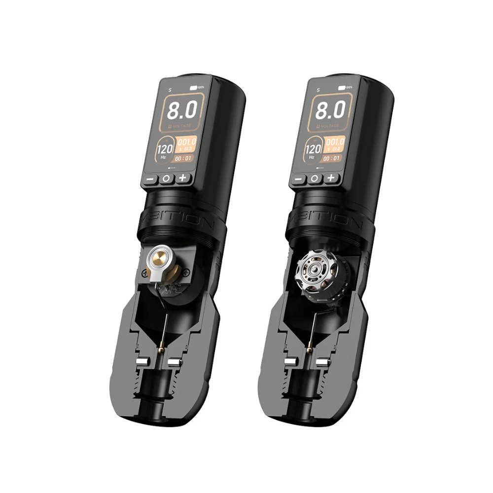 Ambition Soldier 270 Wireless Tattoo Machine - 2x Batteries - Image 9