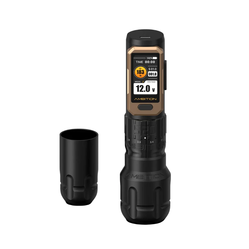 Ambition Soldier Pro 520 Wireless Tattoo Machine - 2x Batteries - Image 6