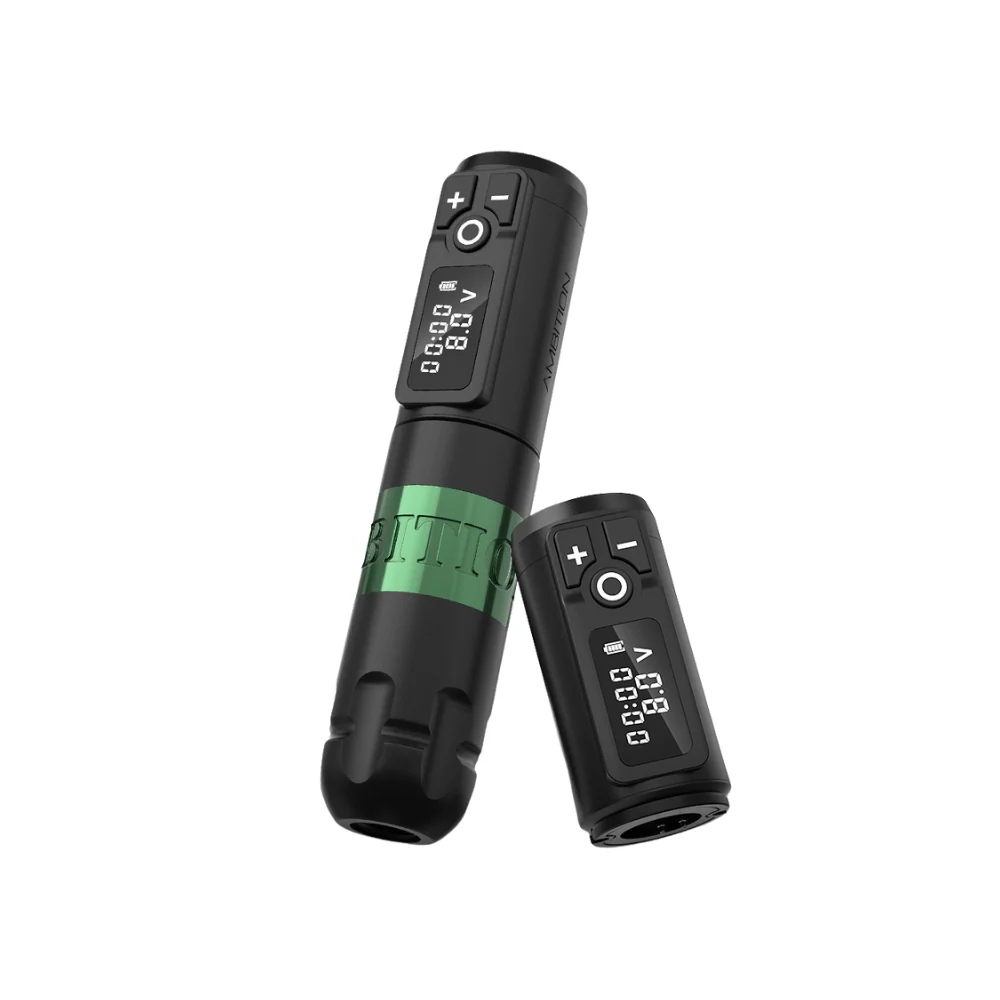 Ambition Soldier Wireless Tattoo Machine - 2x Batteries - Image 3