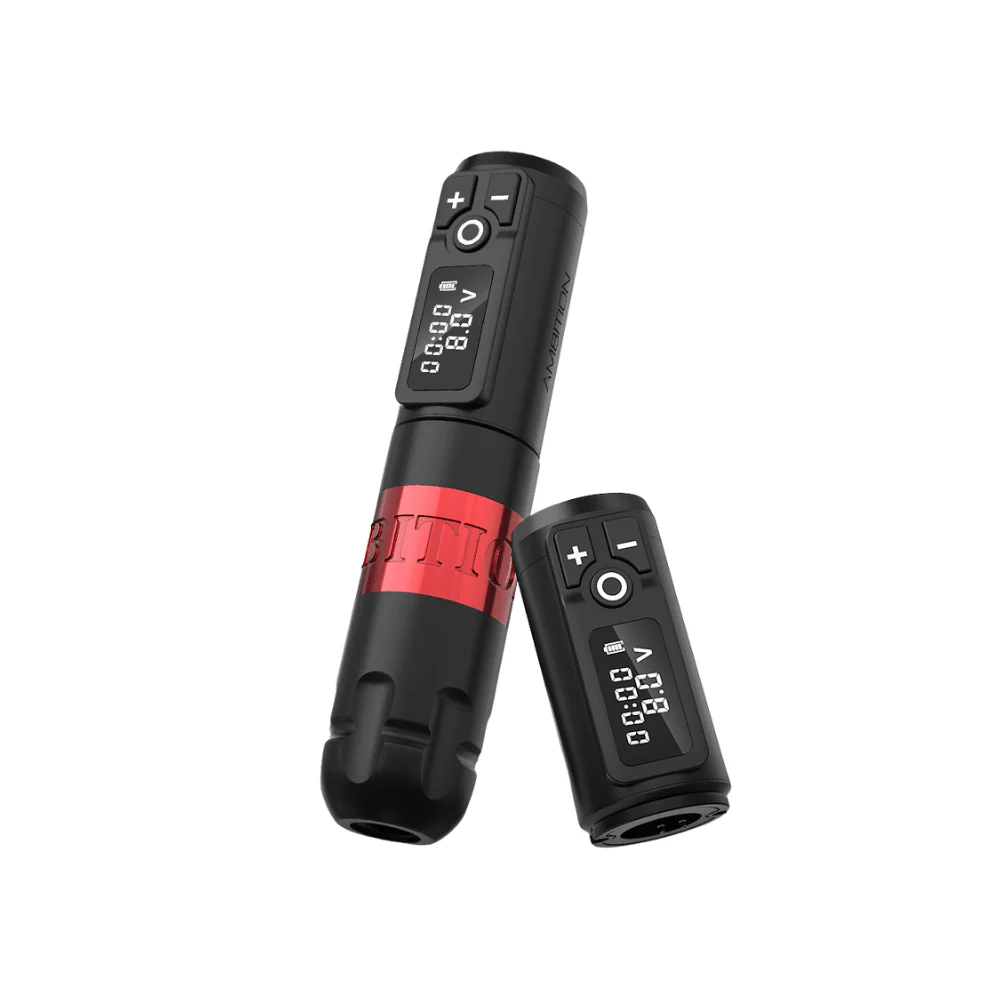 Ambition Soldier Wireless Tattoo Machine - 2x Batteries - Image 4