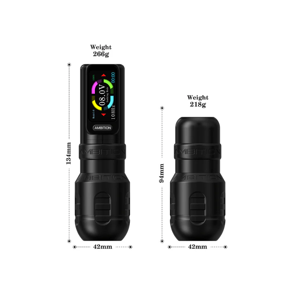Ambition Torden Max Wireless Tattoo Machine - 2x Batteries - Image 3
