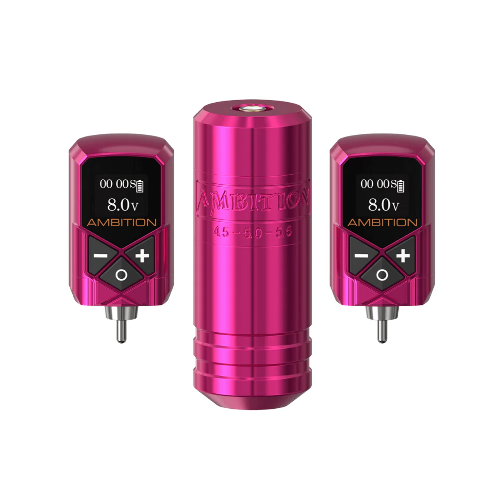 Ambition Torped Wireless Tattoo Machine - 2x Batteries - Image 4