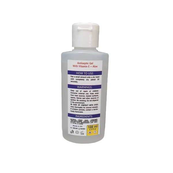 Antibacterial Hand Sanitiser Gel (100ml) - Exp 04/23 - Image 2