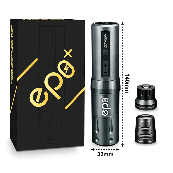 AVA EP8+ Wireless Tattoo Pen - Grey (4.2mm) - Image 2