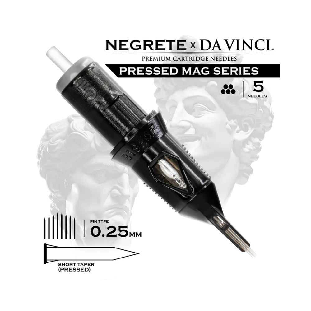 Da Vinci V2 x Negrete Cartridges - Curved Pressed Magnums - Image 4