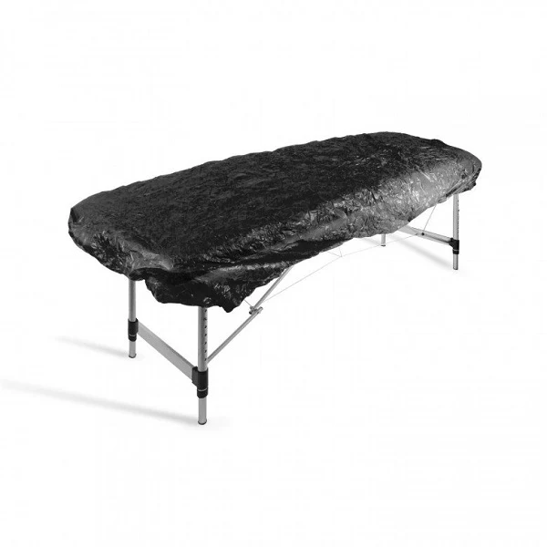 Select Black Elasticated Bed Covers - Pack of 10