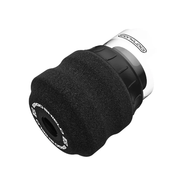 Box of 24 FK Irons Black Ergo Shield Disposable Foam Tattoo Grips - Image 2