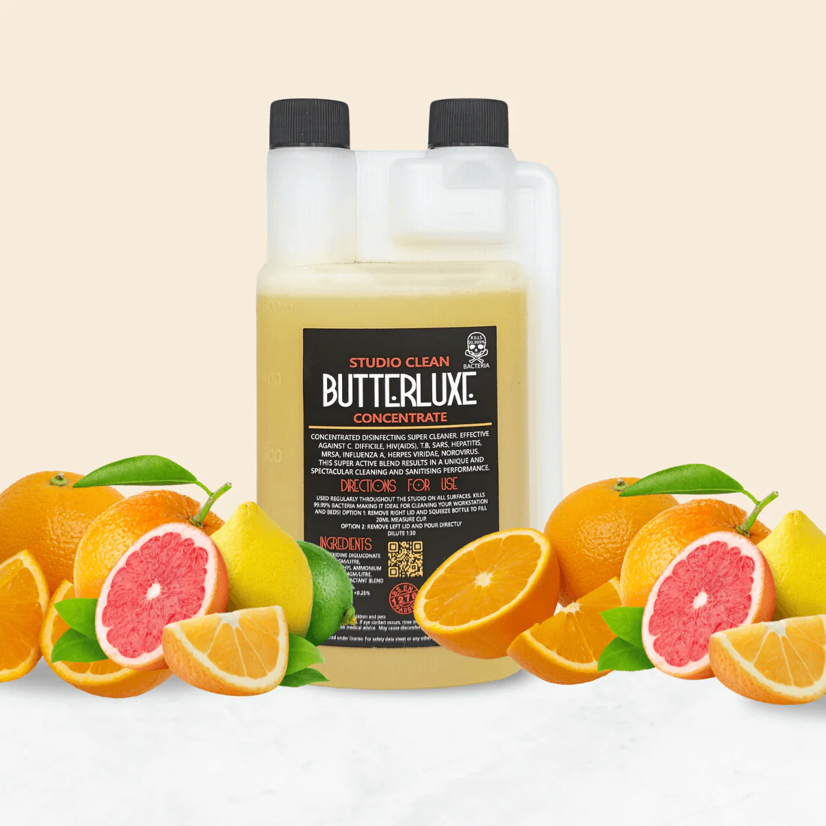 Butterluxe Studio Clean Disinfectant Concentrate (500ml) - Image 4