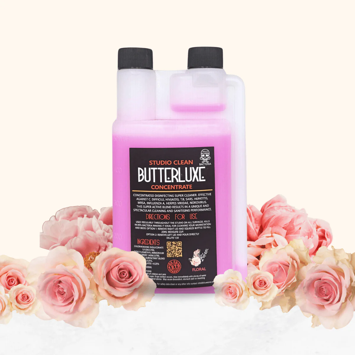 Butterluxe Studio Clean Disinfectant Concentrate (500ml) - Image 5