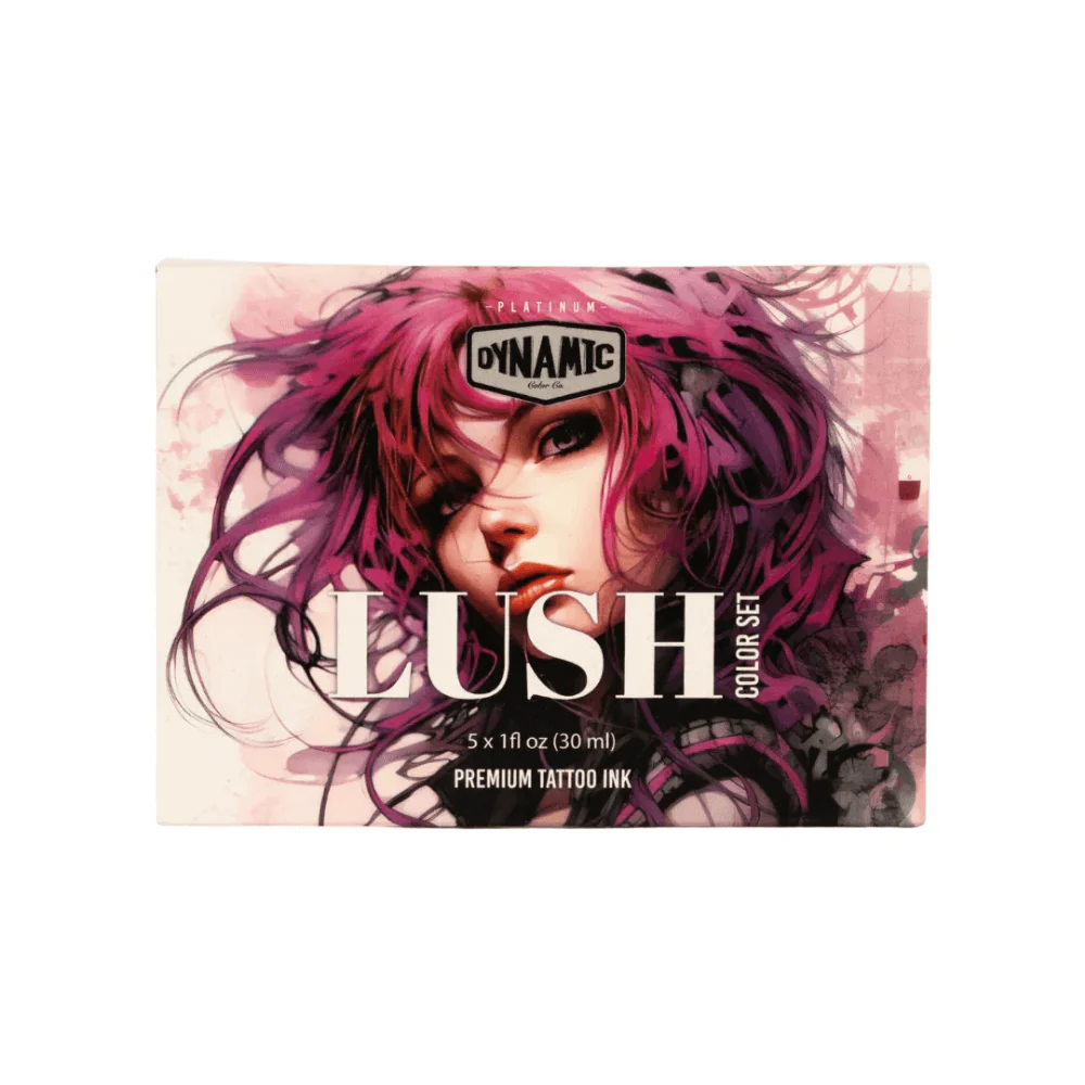 Dynamic Platinum Tattoo Ink Lush Colour Set (1oz) - Image 5
