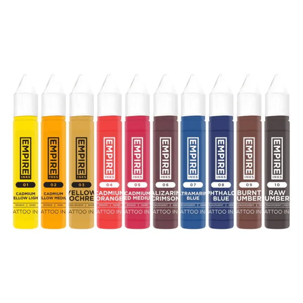 Empire Inks 10 Bottle Colour Set - Image 2