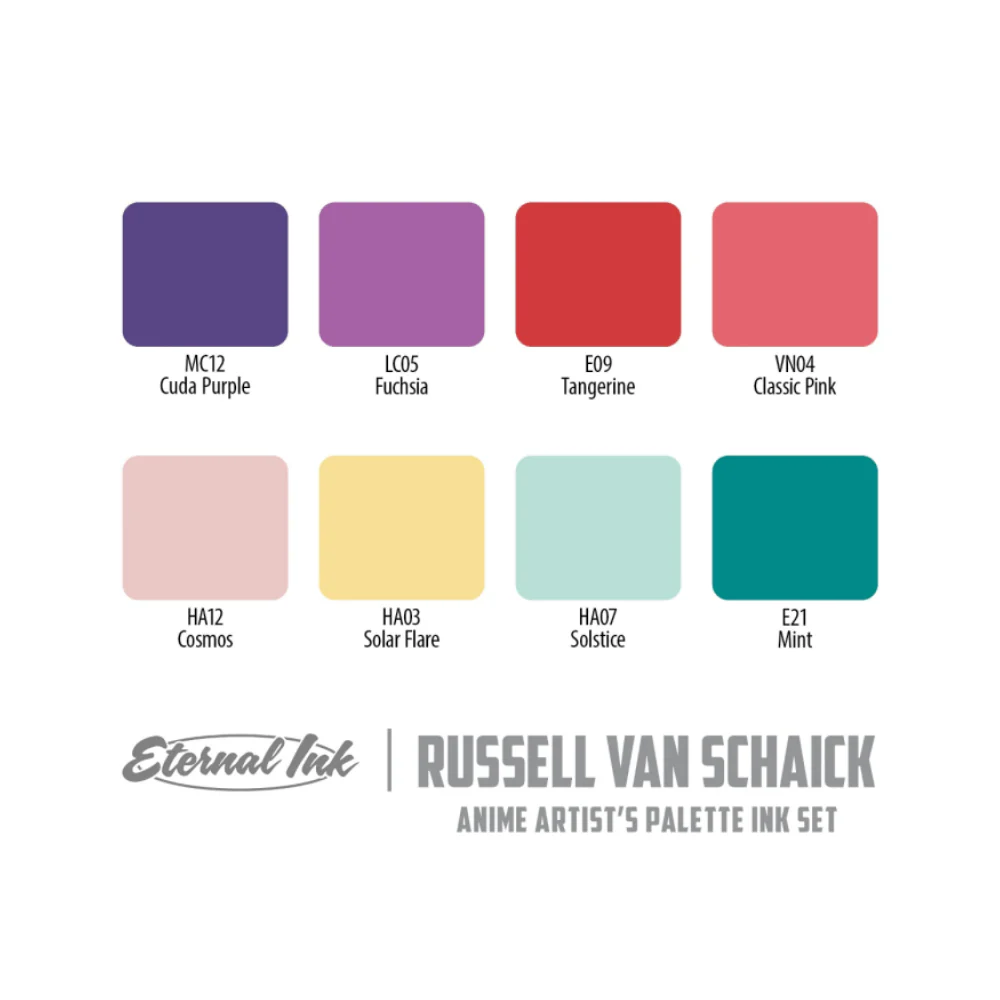 Eternal Ink Russell Van Schaick Anime Inspiration Set - Image 3