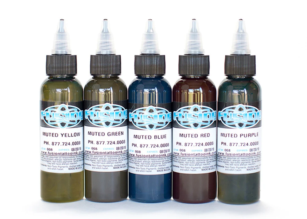 Fusion Ink - Muted Colours