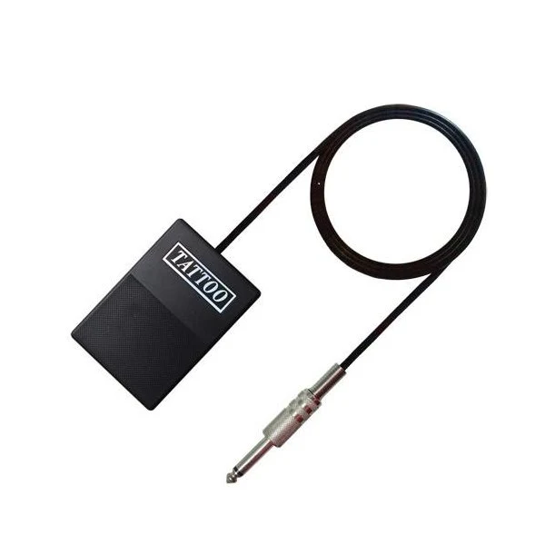 Basic Tattoo Logo Foot Pedal - Black
