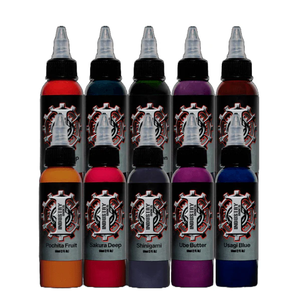Industry Inks - Anime Colour Set Dark (1oz)