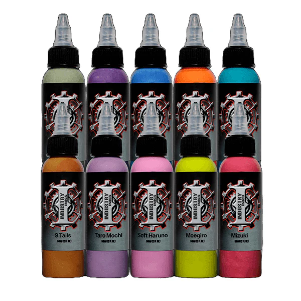 Industry Inks - Anime Colour Set Light (1oz)