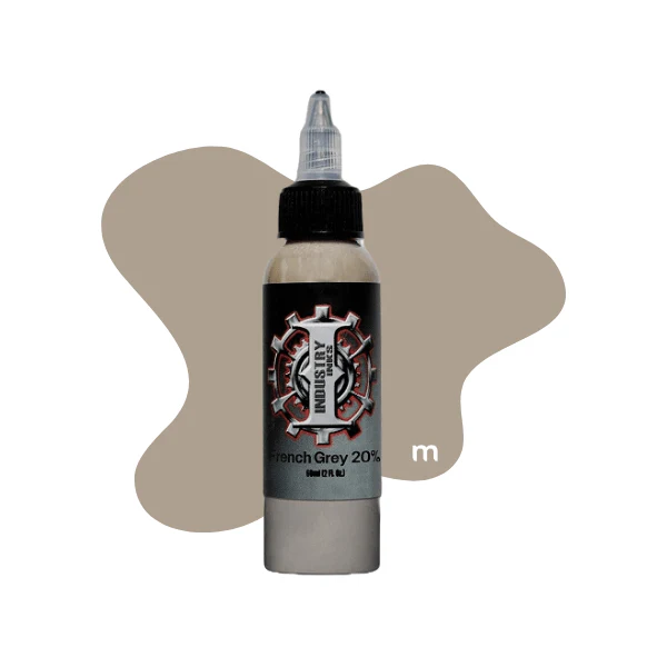 Industry Inks - French Grey Colours (1oz) - Image 3