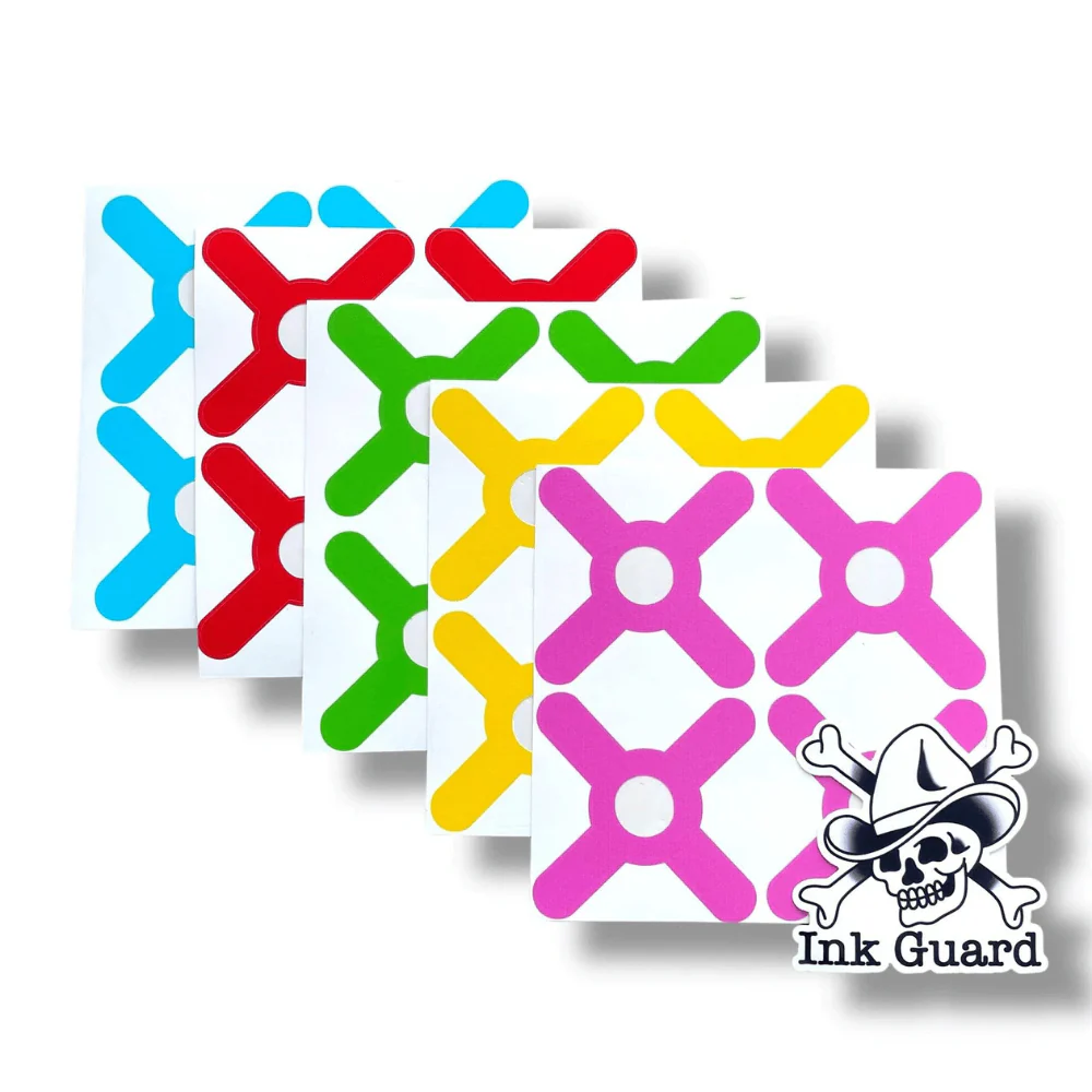 Ink Guard Waterproof Machine Stickers (Pack of 50) - Image 3