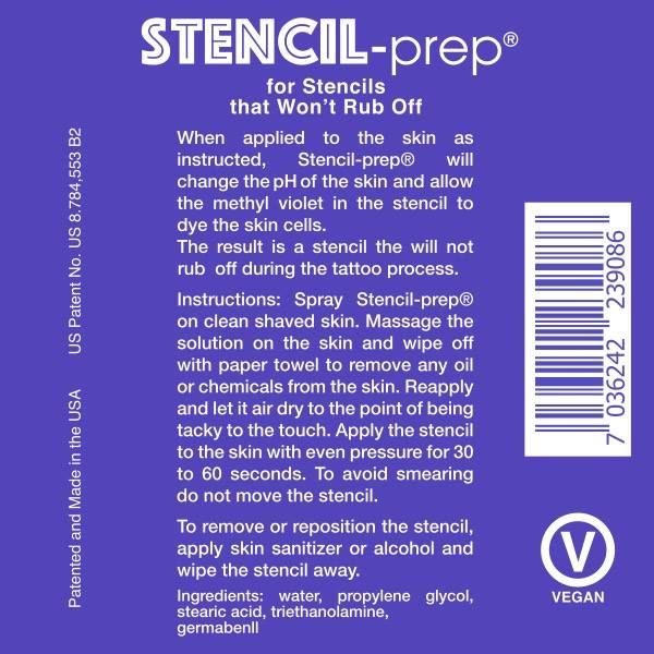 Inkjet Stencils Prep Spray 8oz - Image 2