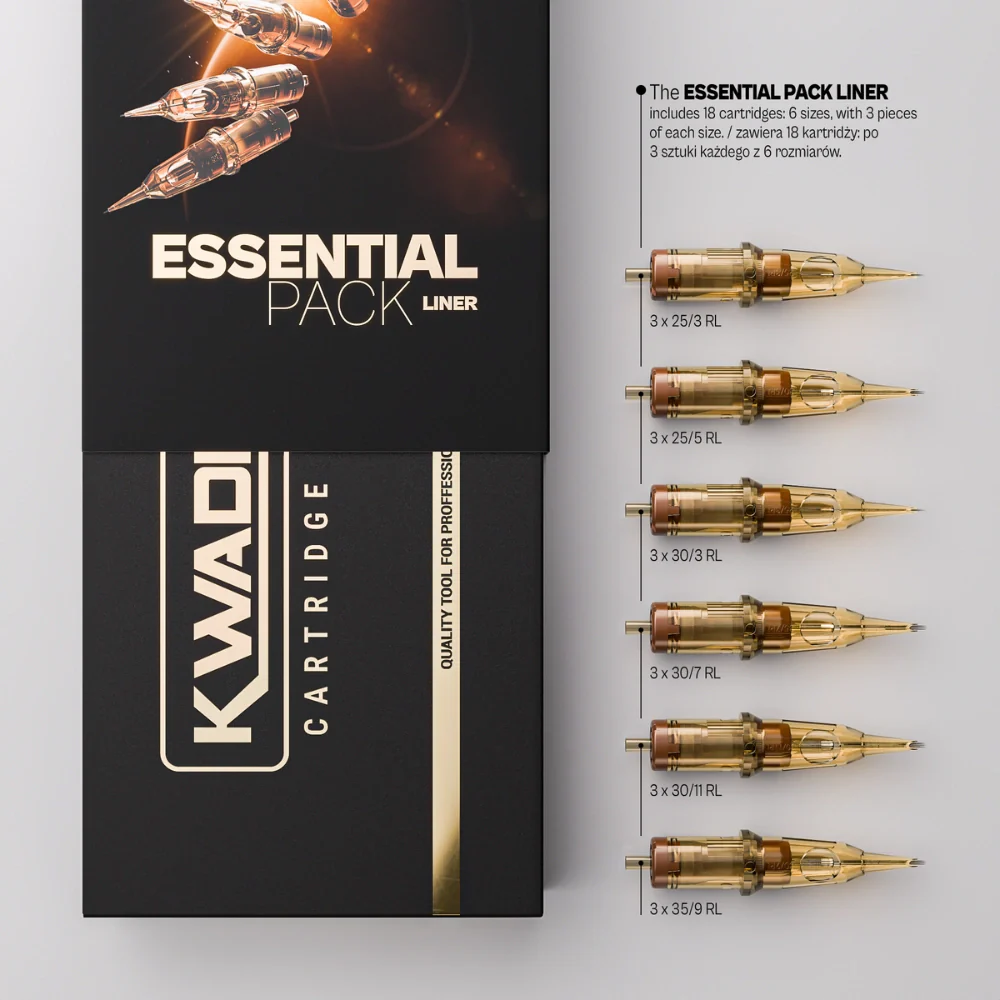 Kwadron Cartridges Liner Essential Pack (18 PCS) - Image 2