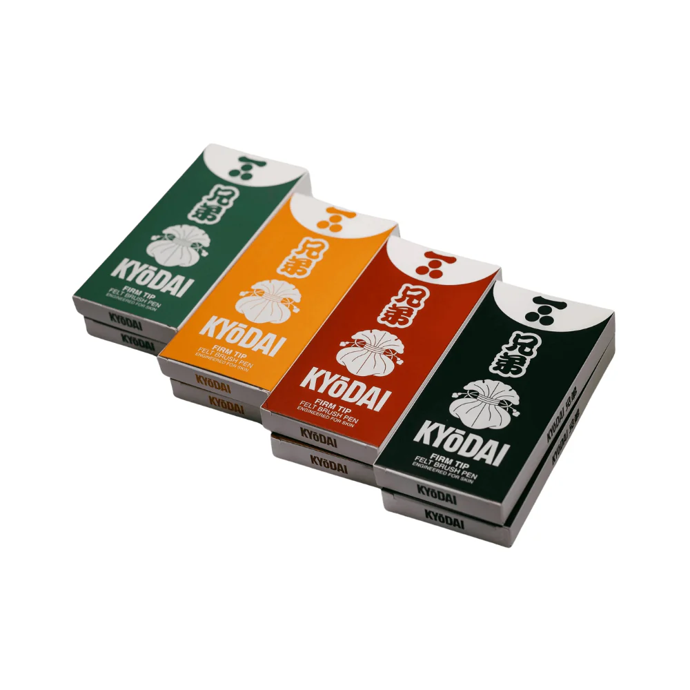Kyodai Firm Tip Brush Pens (Pack of 5) - Image 6