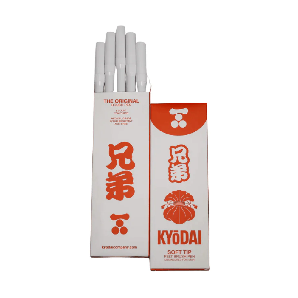 Kyodai Soft Tip Brush Pens (Pack of 5) - Image 5