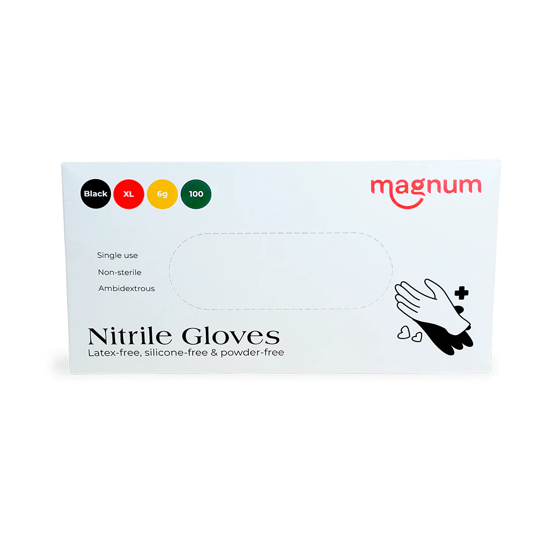 Magnum Black Nitrile Gloves (Box of 100) - Image 3