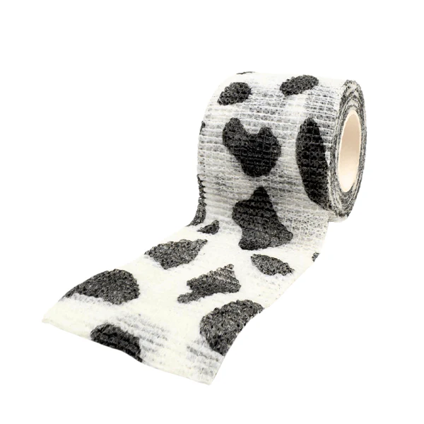 Magnum Cohesive Grip Wrap – Cow Print - Image 3
