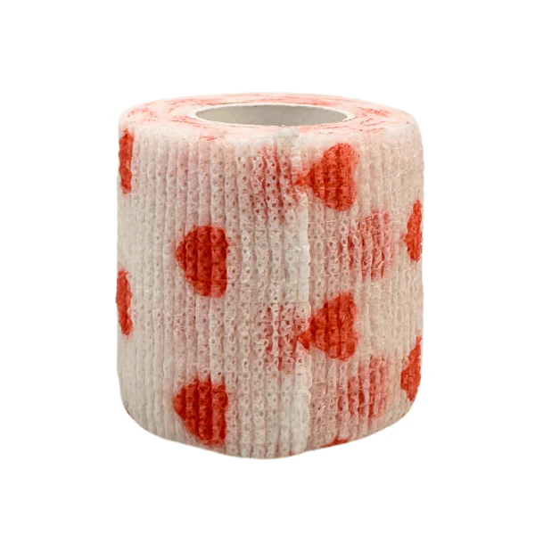 Magnum Cohesive Grip Wrap – Hearts