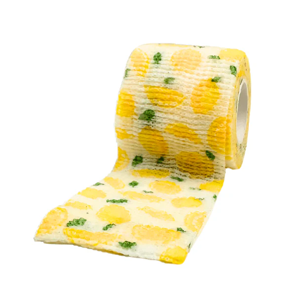 Magnum Cohesive Grip Wrap – Lemons - Image 3