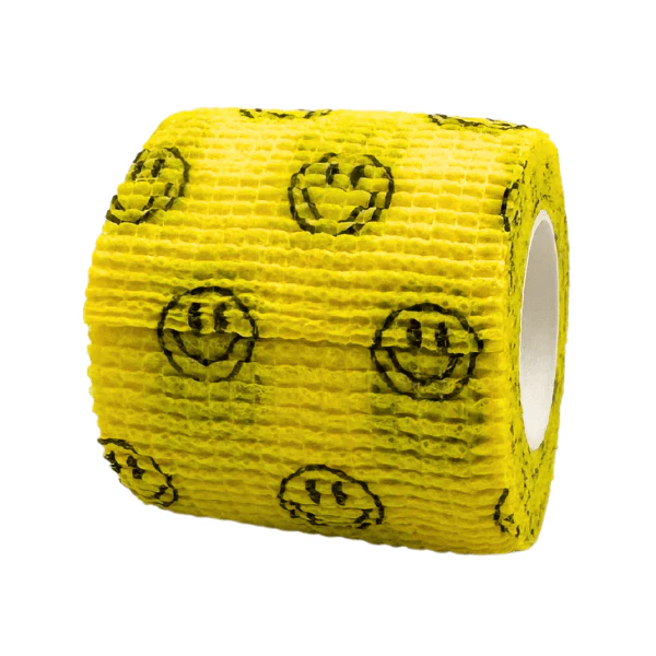 Magnum Cohesive Grip Wrap – Smiley Faces - Image 2