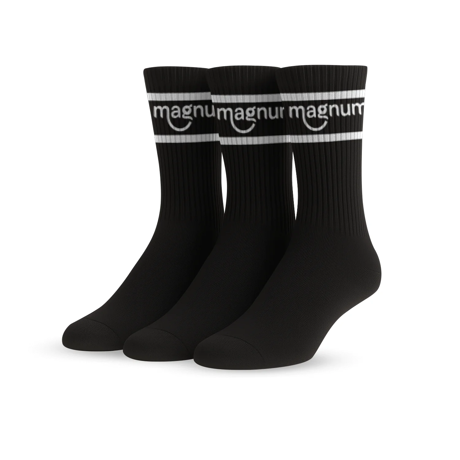 Magnum Logo Crew Socks (Sizes 3-12) - Image 10