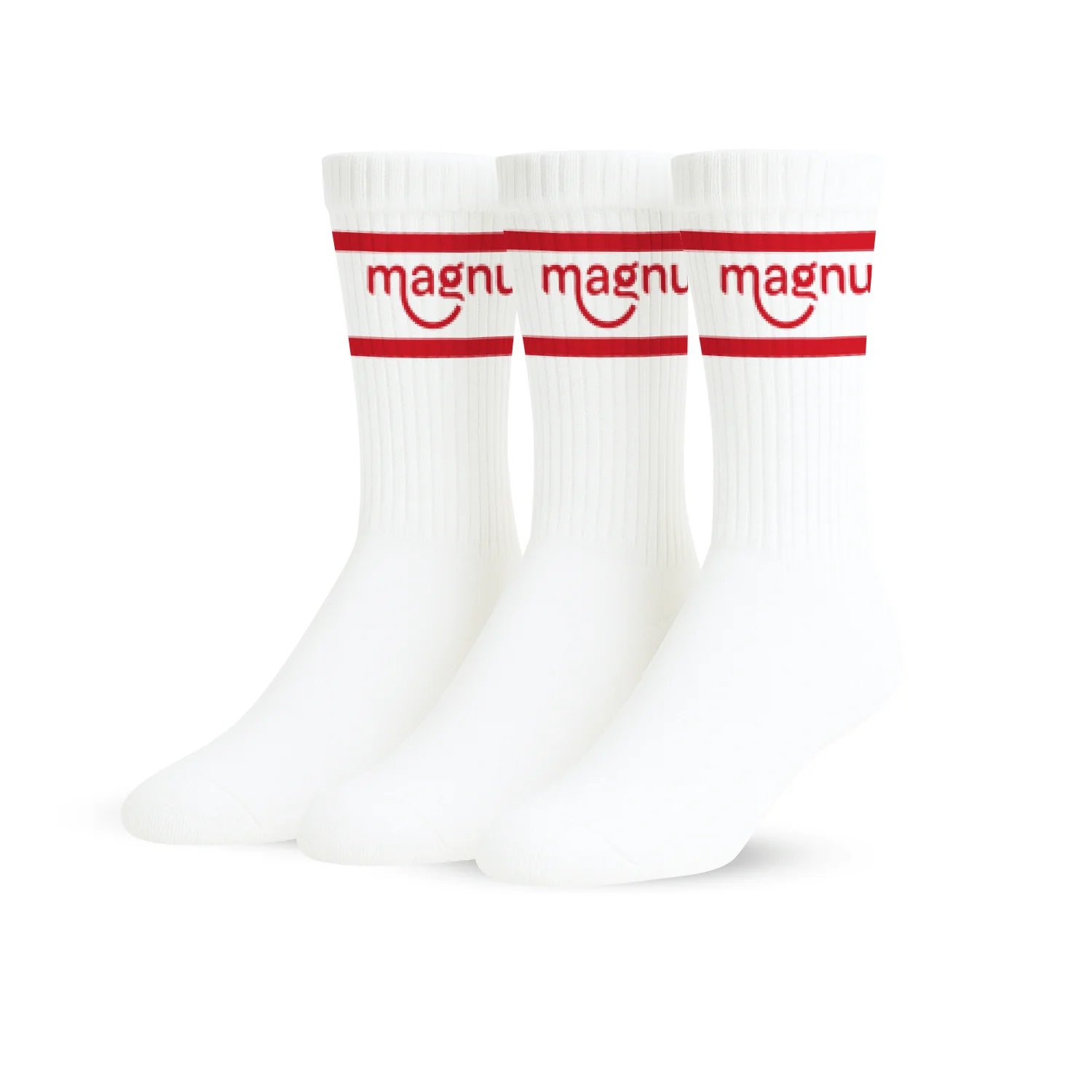 Magnum Logo Crew Socks (Sizes 3-12) - Image 17
