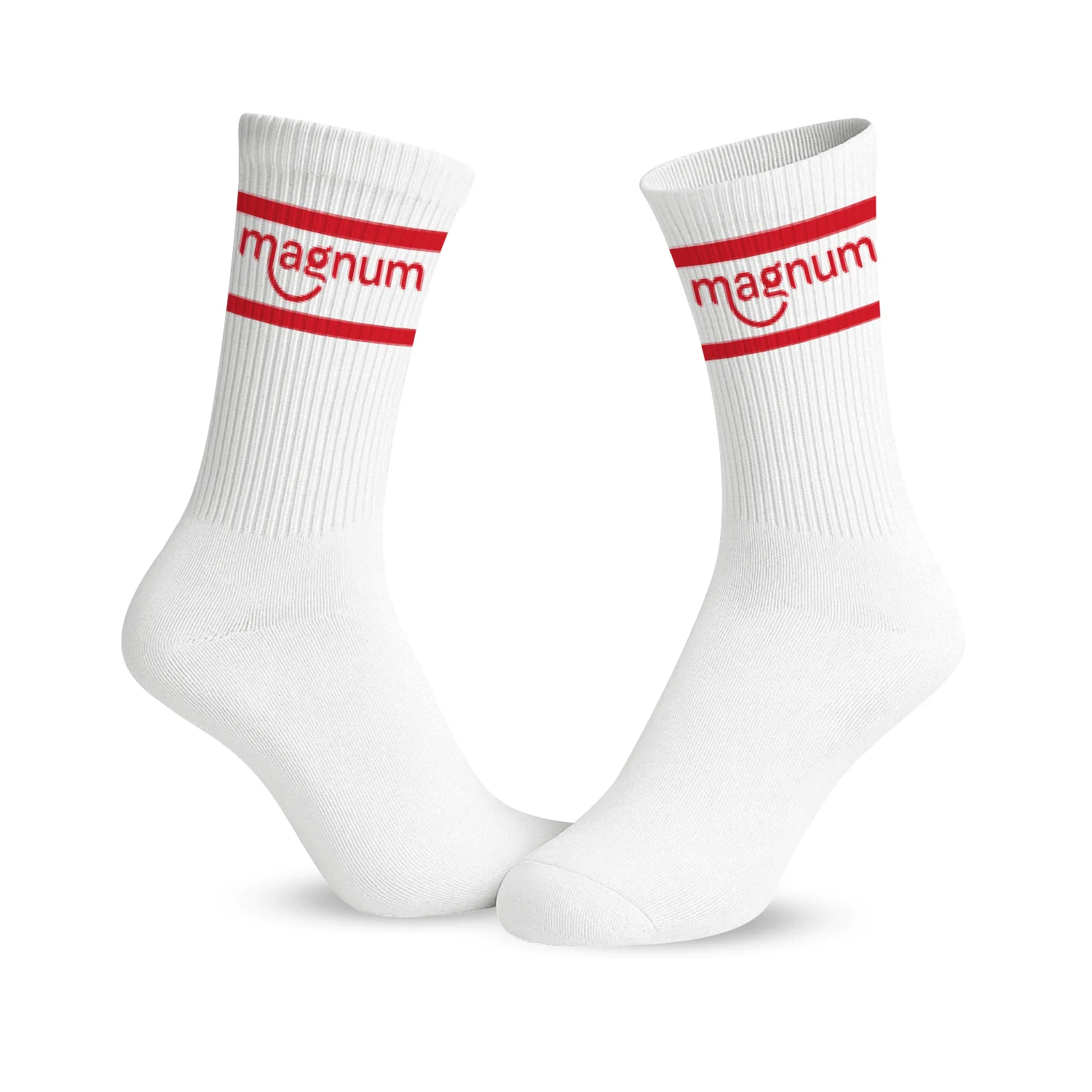 Magnum Logo Crew Socks (Sizes 3-12) - Image 9