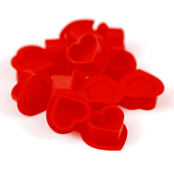 Magnum Silicone Heart Ink Cups (200) - Image 4