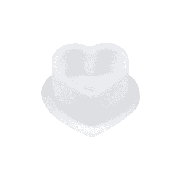 Magnum Silicone Heart Ink Cups (200) - Image 8