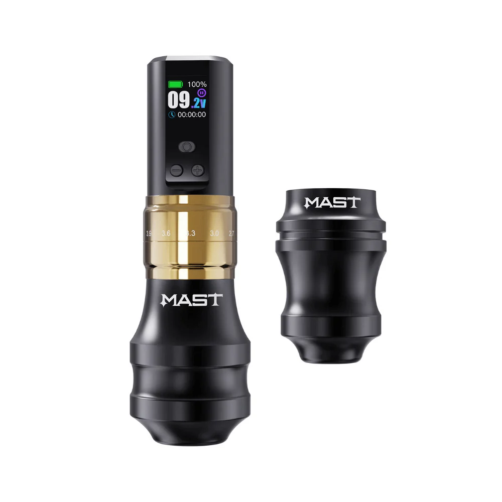 Mast Fold 2 Pro Wireless Machine with Adjustable Stroke (2x Grips)