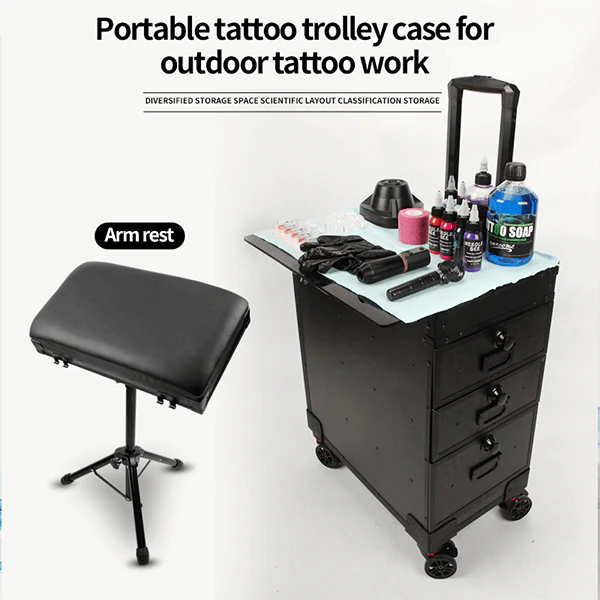 Multifunctional Tattoo Travel Luggage - Image 5