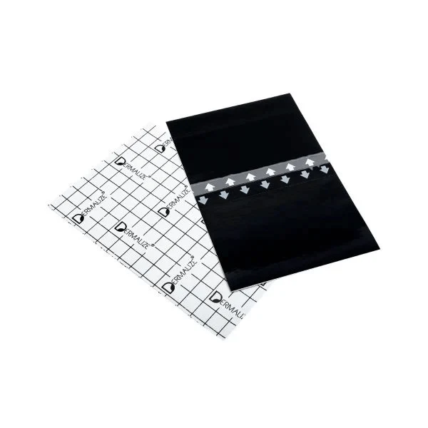Dermalize Pro Total Black Sun Block - Protective Tattoo Film (Pack of 5) - Image 3