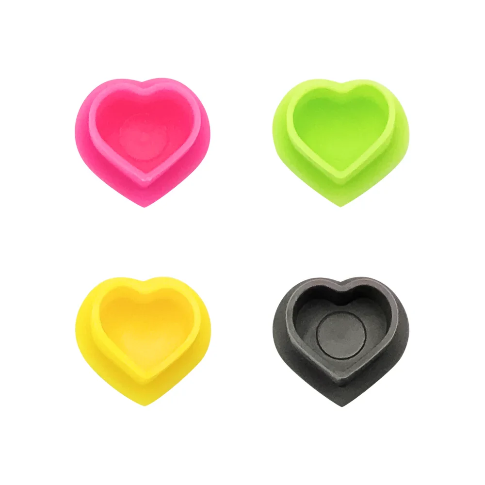 Peach Sterile Silicone Ink Caps (Box of 72) - Image 2