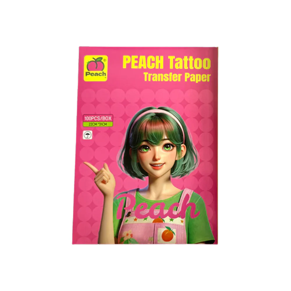 Peach Tattoo Thermal Transfer Paper (A4 / 8.5" x 11") - Image 3
