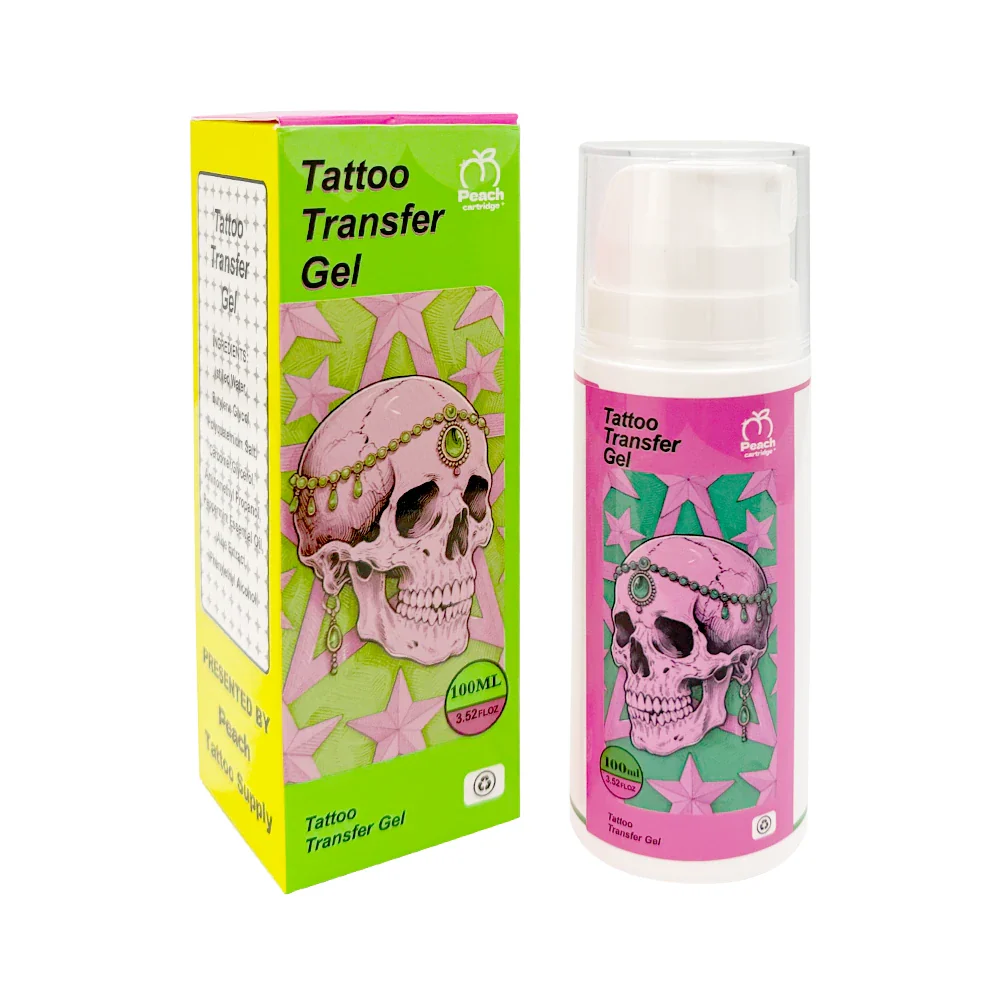 Peach Tattoo Transfer Gel (100ml) - Image 2