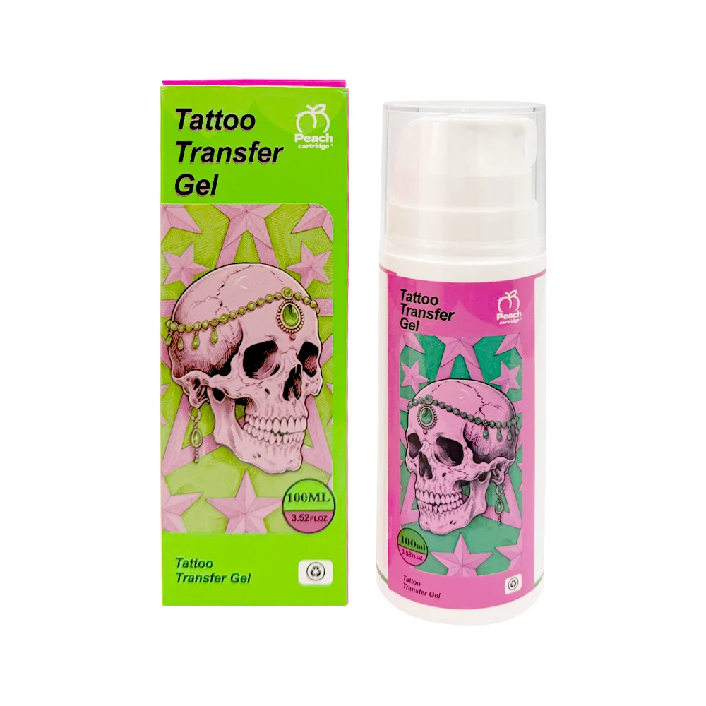 Peach Tattoo Transfer Gel (100ml) - Image 5